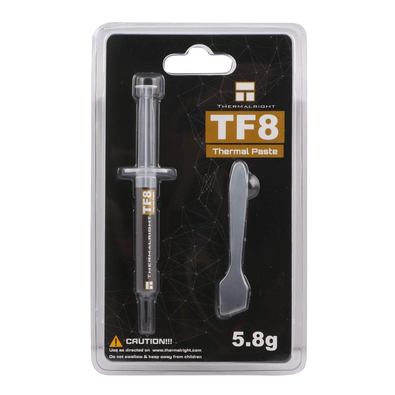 Thermalright TF8 Wärmeleitpaste 5,8g für alle Kühler, 13,8W/M-k mit Spachtel, Overclocking