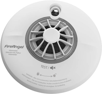 Fire Angel HT-630-EUT Thermistek Heat Alarm 10 Year Battery Life, Radio Networkable