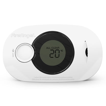 Fire Angel Carbon Monoxide Detector FA3322-EUX10, White
