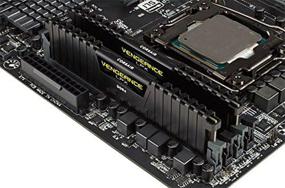 Corsair VENGEANCE LPX 32GB (2 x 16GB) DDR4 3600 (PC4-28800) C16 1.35V Desktop Memory - Black, CMK32GX4M2D3600C16