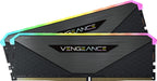 Corsair Vengeance RGB RT 64GB (2x32GB) DDR4 3600MHz C18 Desktop Memory (Dynamic RGB Lighting, Optimised for AMD 300/400/500 Series, Compatible with Intel 300/400/500 Series) Black 2 x 32GB