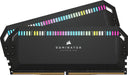 CORSAIR DOMINATOR PLATINUM RGB DDR5 RAM 32GB (2x16GB) 5200MHz CL40 Intel XMP iCUE Compatible Computer Memory - Black (CMT32GX5M2B5200C40) 32GB (2x16GB) Black