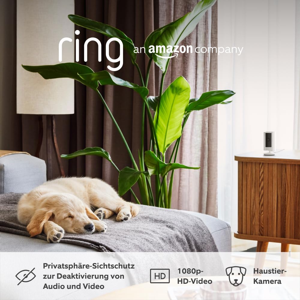 Amazon Ring Indoor Camera Wired White (2nd Gen)