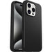 OtterBox Symmetry Case for iPhone 15 Pro, Shockproof, Drop proof, Protective Thin Case, 3x Tested to Military Standard, Black iPhone 15 Pro Black