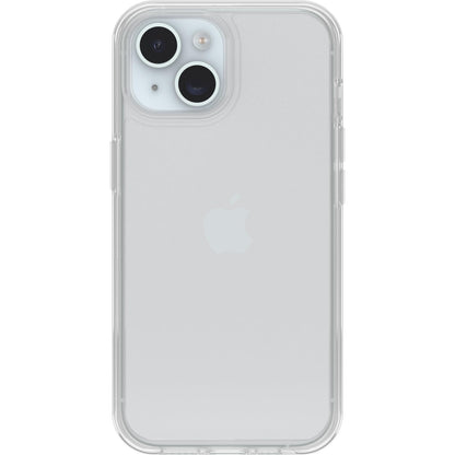 OtterBox Symmetry Clear Case for iPhone 15 / iPhone 14 / iPhone 13, Shockproof, Drop proof, Protective Thin Case, 3x Tested to Military Standard, Clear iPhone 15 / iPhone 14 / iPhone 13 Clear