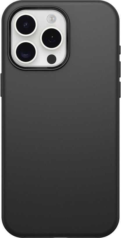 OtterBox Symmetry for MagSafe Case for iPhone 15 Pro Max, Shockproof, Drop proof, Protective Thin Case, 3x Tested to Military Standard, Black iPhone 15 Pro Max Black