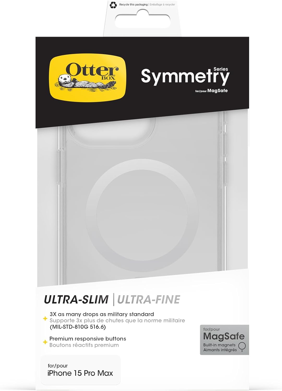 OtterBox SymmetryPlus Hulle fur iPhone 15 Pro Max
