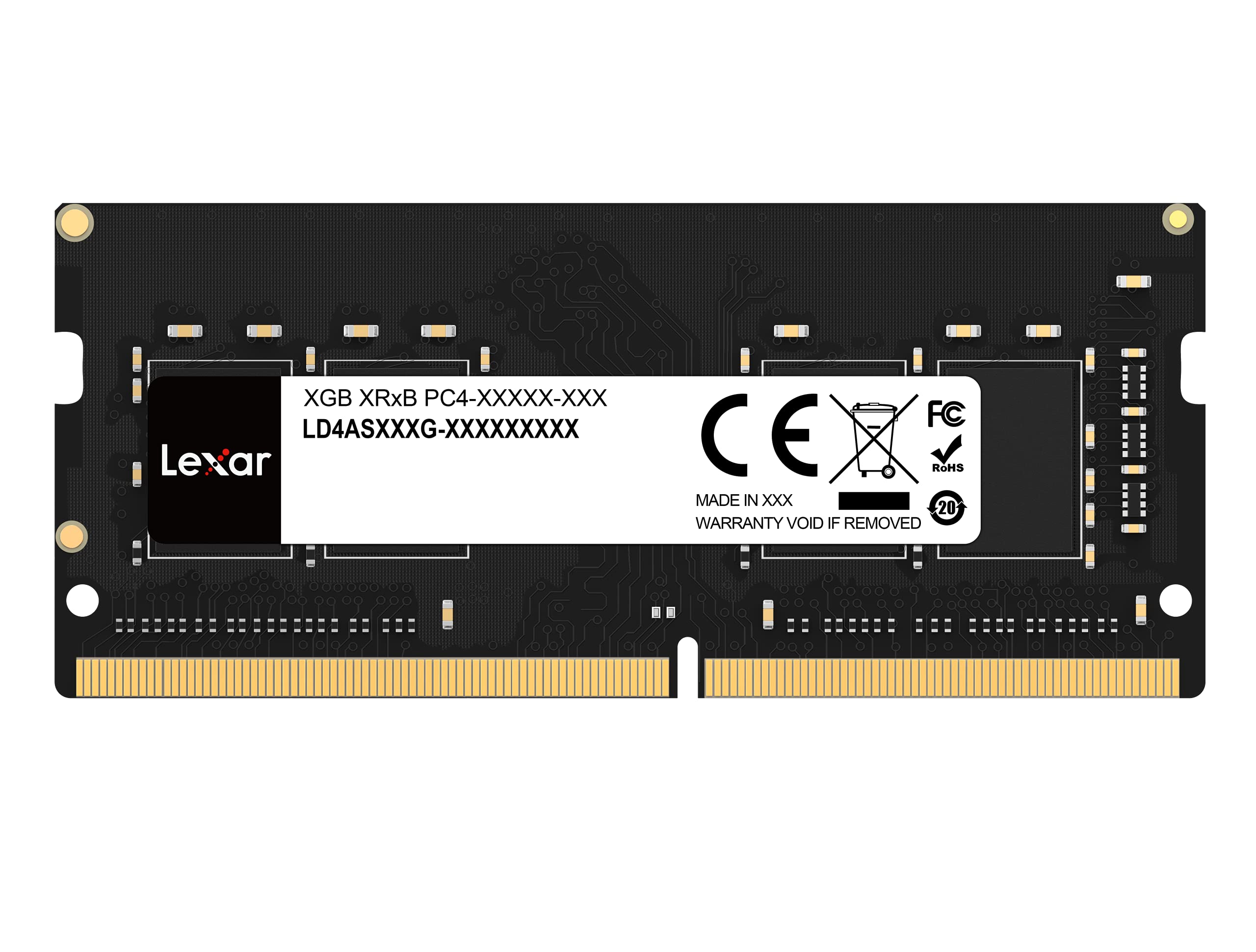Memoria RAM Lexar LD4AS008G-B3200GSST 8 GB DDR4 3200 MHz CL22