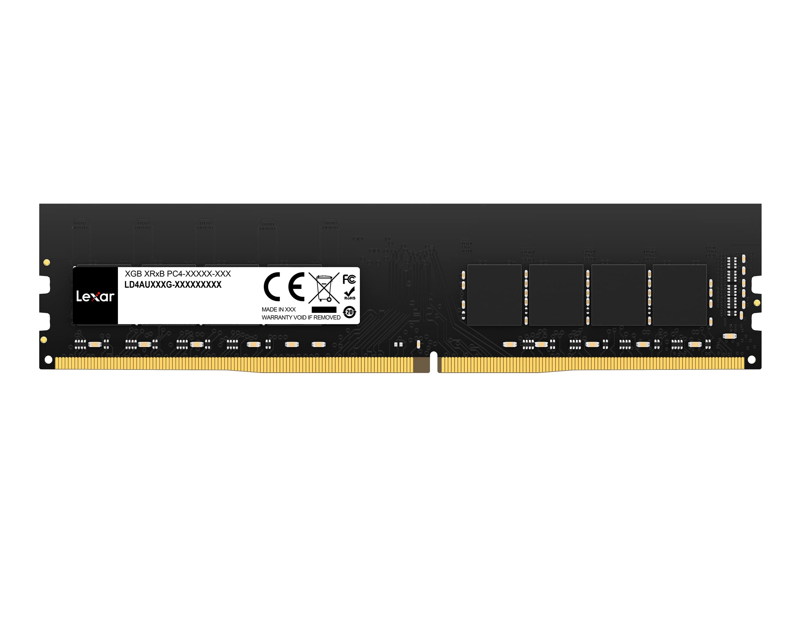 Memoria RAM Lexar LD4AU016G-B3200GSST 16 GB CL22 DDR4 3200 MHz - Marca: Lexar - EAN: 0843367123803