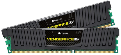 Corsair CML16GX3M2A1600C10 Vengeance Low Profile 16GB (2x8GB) DDR3 1600 Mhz CL10 XMP Performance Desktop Memory Schwarz