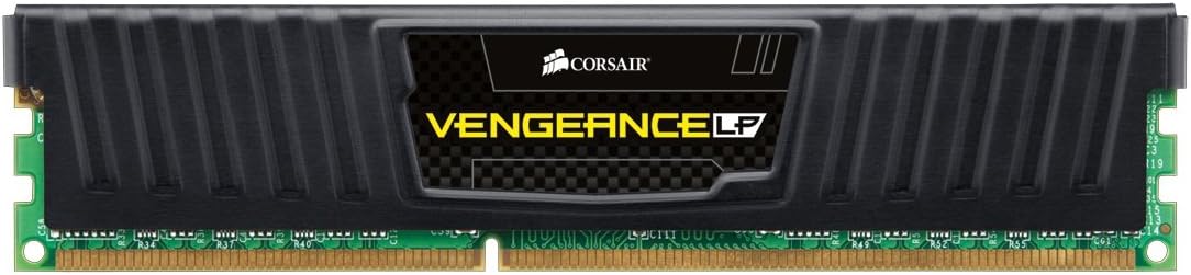 Corsair CML16GX3M2A1600C10 Vengeance Low Profile 16GB (2x8GB) DDR3 1600 Mhz CL10 XMP Performance Desktop Memory Schwarz