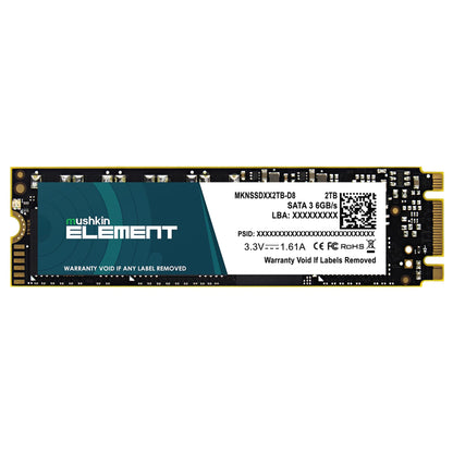 Mushkin Internal SSD Element M.2 2TB PCIe Gen3x4 NVME Internal Solid State Drives Element 2TB