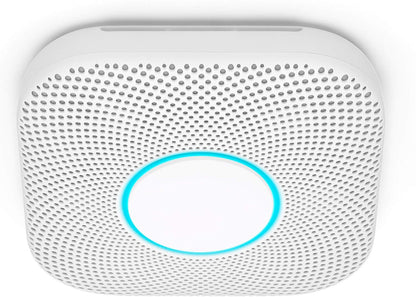 Google Nest Protect 2nd generation smoke and carbon monoxide detector (wired)