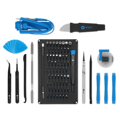 iFixit Pro Tech Toolkit, Werkzeug-Set mit Öffnungs-Werkzeug & Präzisions-Schraubendreher und 64 Bits (4 mm), zur Reparatur von Smartphone, Laptop & Co