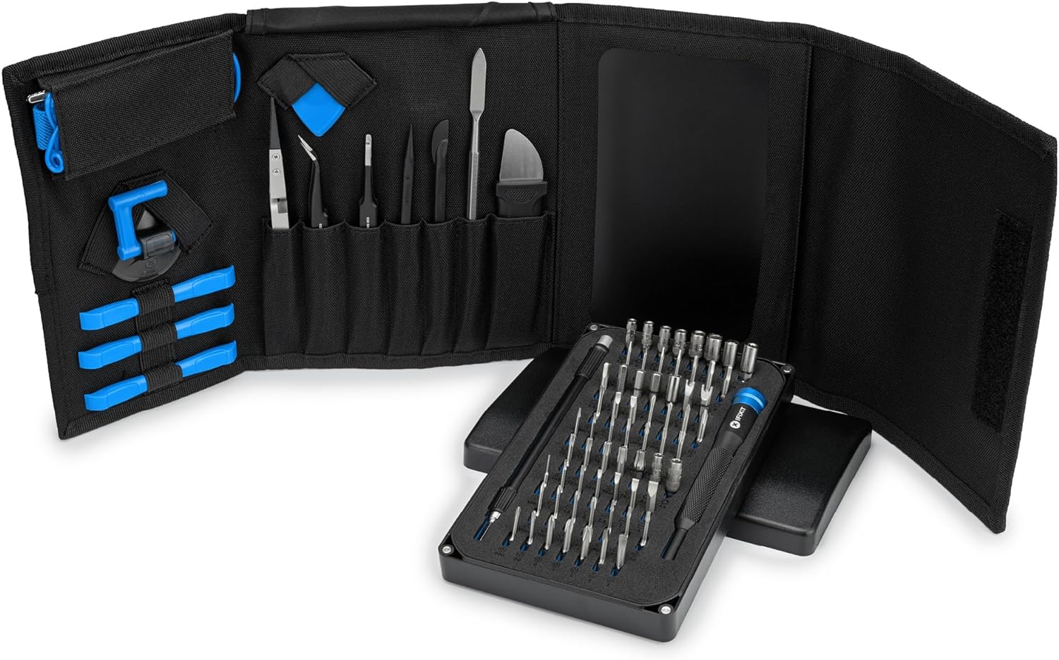 iFixit Pro Tech Toolkit, Werkzeug-Set mit Öffnungs-Werkzeug & Präzisions-Schraubendreher und 64 Bits (4 mm), zur Reparatur von Smartphone, Laptop & Co