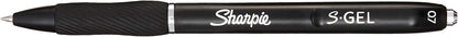 Sharpie S-Gel | Gel Pens | Medium Point (0.7mm) | Black Ink | 3 Count