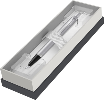 PARKER IM 2150841 Ballpoint Pen Brushed Metal C.C. M Black