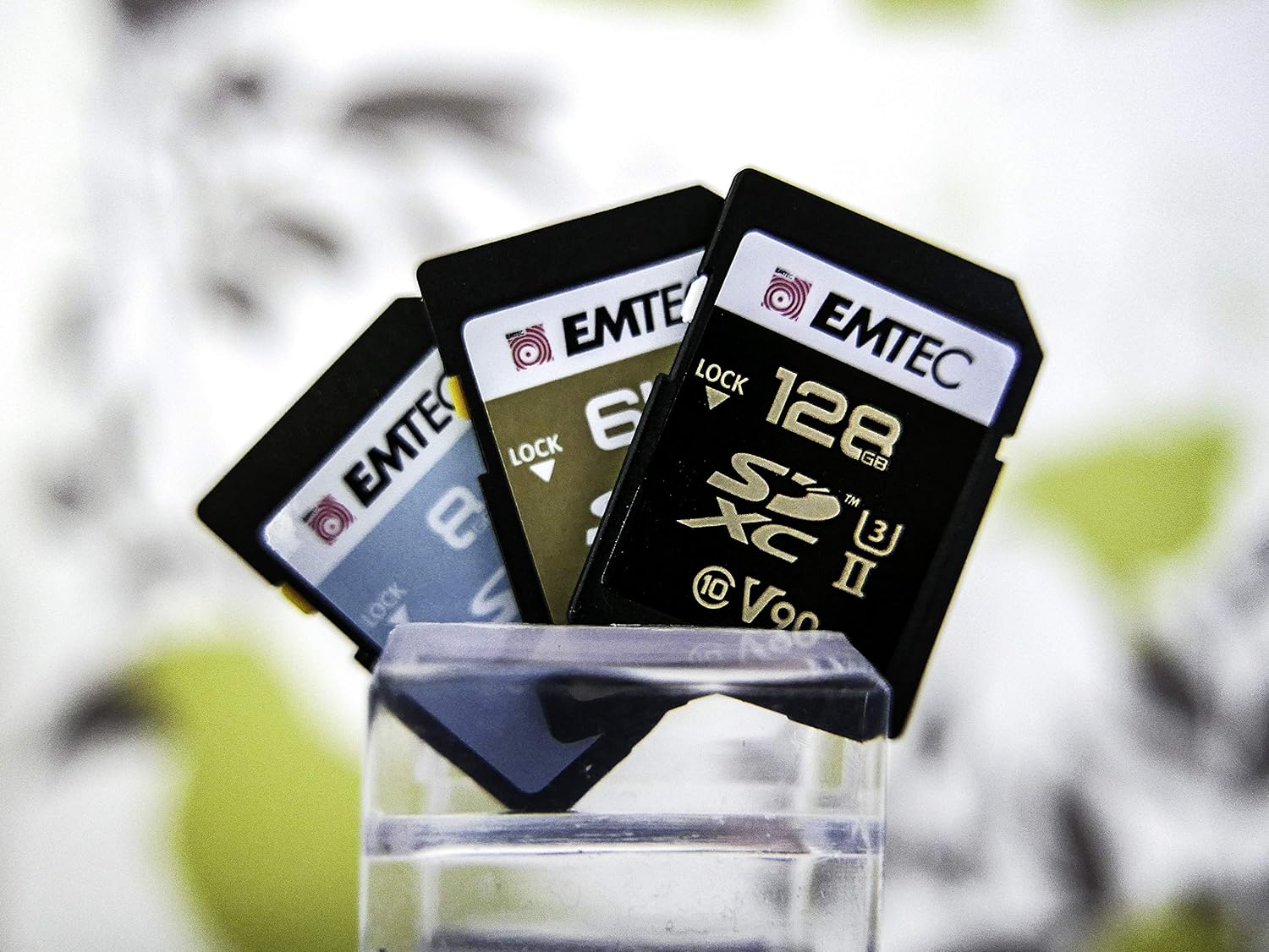 EMTEC SD Card 16GB SDHC (CLASS10) Gold + Kartenbl