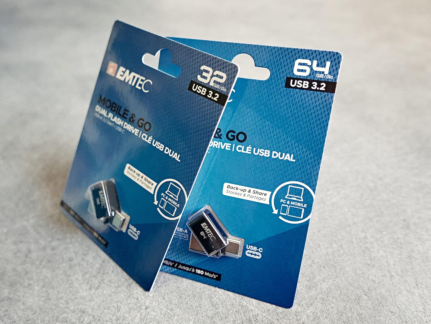 EMTEC USB-Stick 32 GB T260 USB3.2 -> TypC micro-