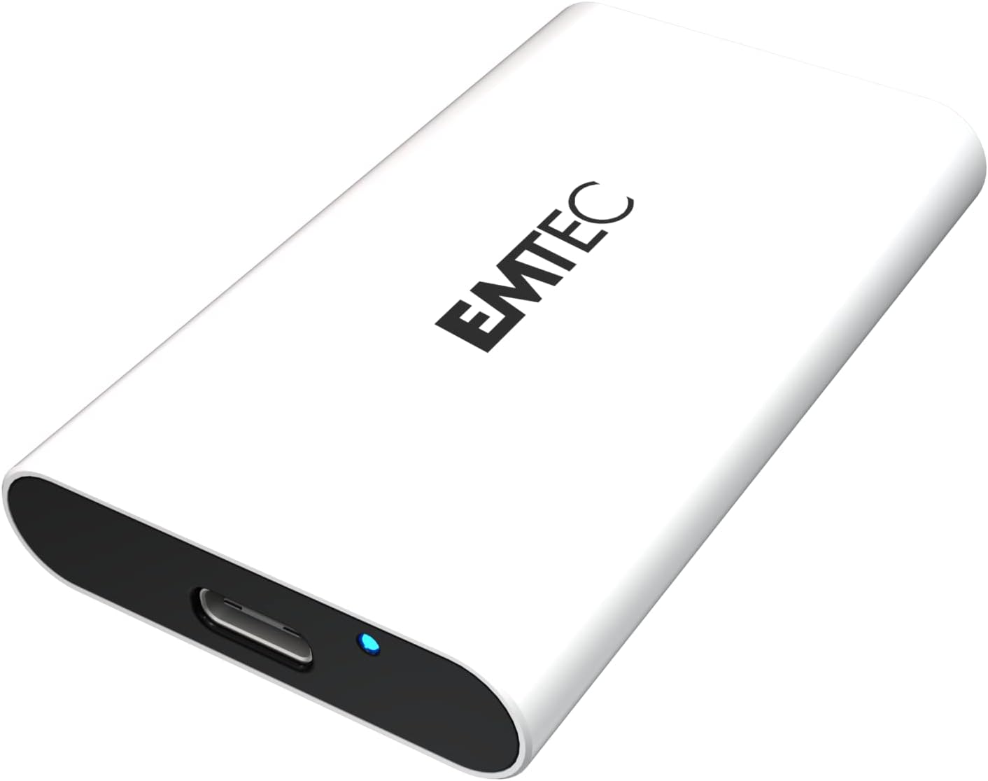 EMTEC - X210G Portable Gaming External Solid State Drive 2TB, 2TB - ECSSD2TX210G - USB-C 3.2 Gen2 - Up to 1100MB/s - 3D NAND Flash - Documents, Music, HD Video Storage 2 To