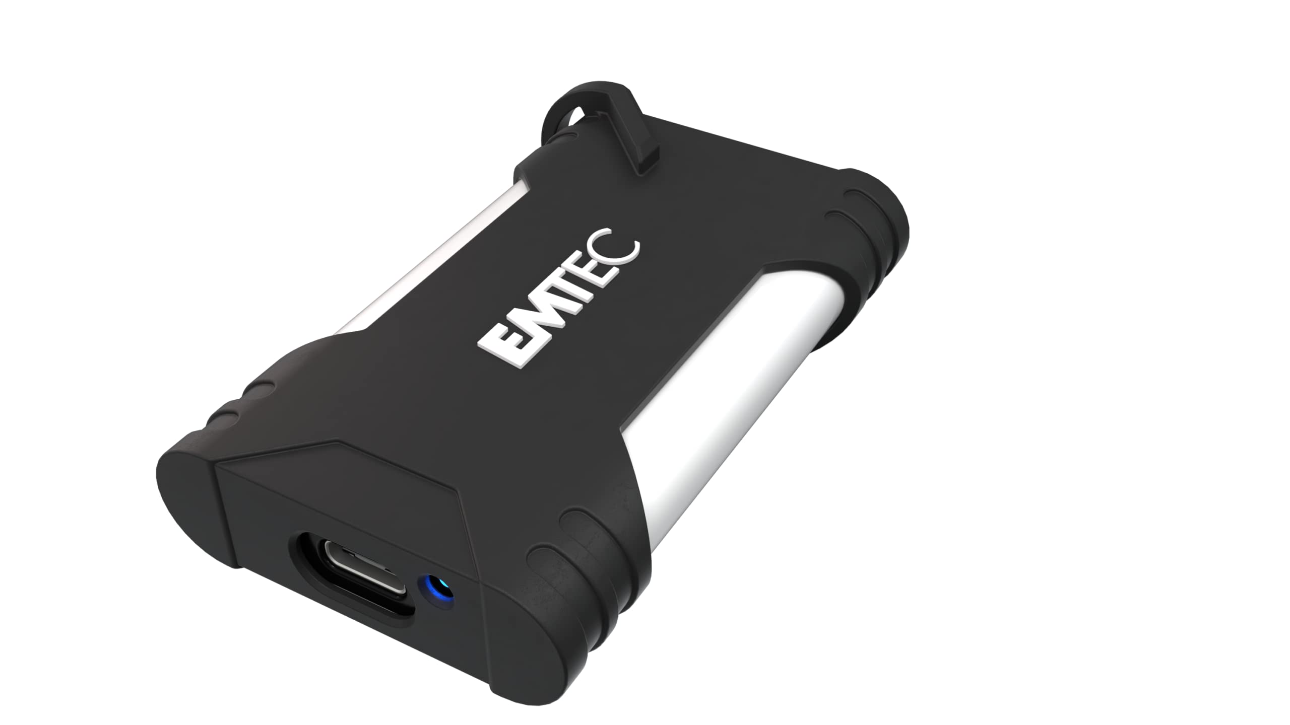 EMTEC - X210G Portable Gaming External Solid State Drive 2TB, 2TB - ECSSD2TX210G - USB-C 3.2 Gen2 - Up to 1100MB/s - 3D NAND Flash - Documents, Music, HD Video Storage 2 To