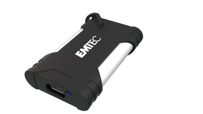 EMTEC - X210G Portable Gaming External Solid State Drive 2TB, 2TB - ECSSD2TX210G - USB-C 3.2 Gen2 - Up to 1100MB/s - 3D NAND Flash - Documents, Music, HD Video Storage 2 To