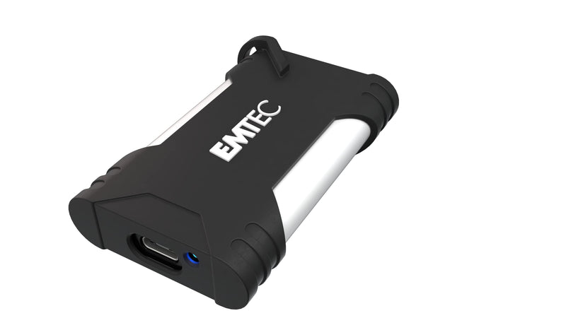 EMTEC - X210G Portable Gaming External Solid State Drive 2TB, 2TB - ECSSD2TX210G - USB-C 3.2 Gen2 - Up to 1100MB/s - 3D NAND Flash - Documents, Music, HD Video Storage 2 To