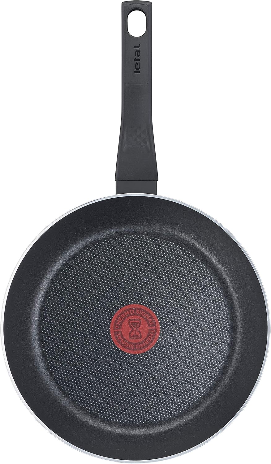 Tefal B55590 Easy Cook & Clean 2-Piece pan Set | consisting of pan 24/28 cm | Non-Stick Coating | Safe | Thermal Signal | Diffusion pan Bottom | Healthy Cooking | Black Pan set 24/28 cm