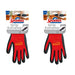 Spontex Grip Extreme Arbeitshandschuhe mit Nitrilbeschäumung, nach EN 388, leicht, flexibel, Farbe nicht frei wählbar, Größe L, 1 Paar (Packung mit 2) L (2er Pack)