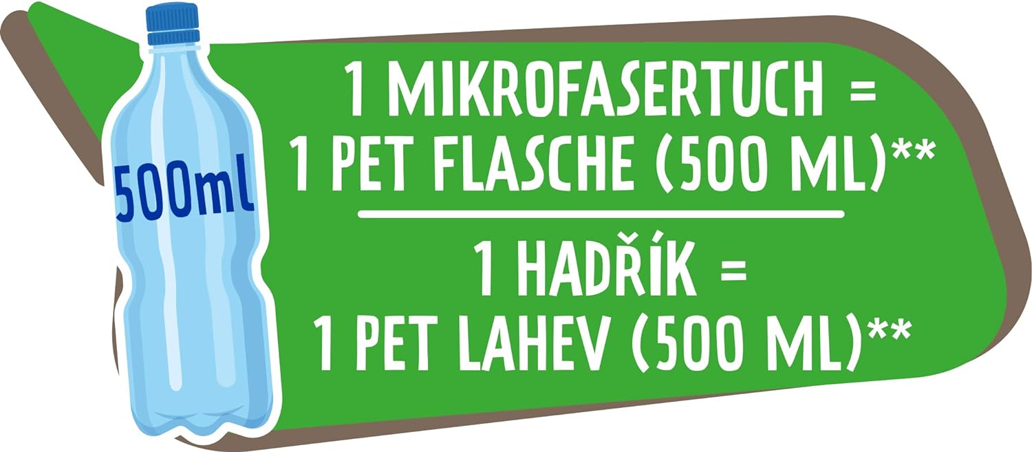 Spontex Microfibre Recyclingfasern x2