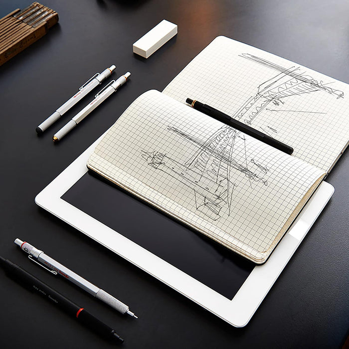 rOtring 800 Mechanical Pencil | 0.5 mm | Black Metal Barrel