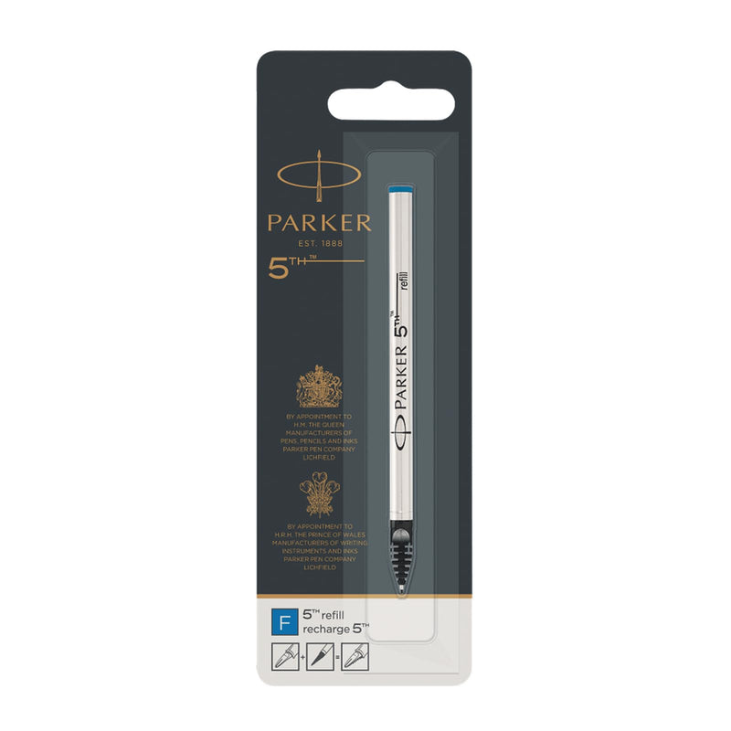 Parker 5th Technology Pen Ink Refill Fine Point Blue Ink 1 Count