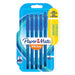 Paper Mate InkJoy 100ST Ballpoint Pens | Fine Point (0.7 mm) | Blue | 5 Count Blue 1 count (Pack of 1)
