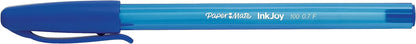 Paper Mate InkJoy 100ST Ballpoint Pens | Fine Point (0.7 mm) | Blue | 5 Count Blue 1 count (Pack of 1)