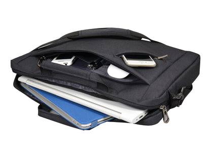 Port Designs Sydney Top Loading Shoulder Bag Case for 15/16-Inch Laptops with Smartphone Tech Accessories Pocket and Adjustable Shoulder Strap