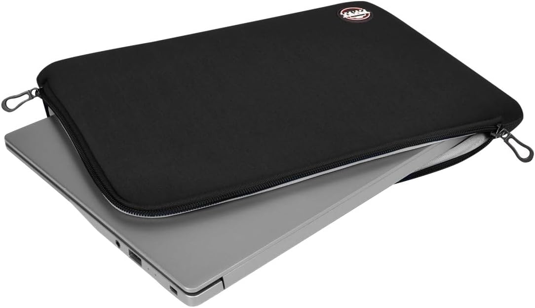 Port Designs Soft Inner Laptop Sleeve for Torino II 10/12.5 Inches Black