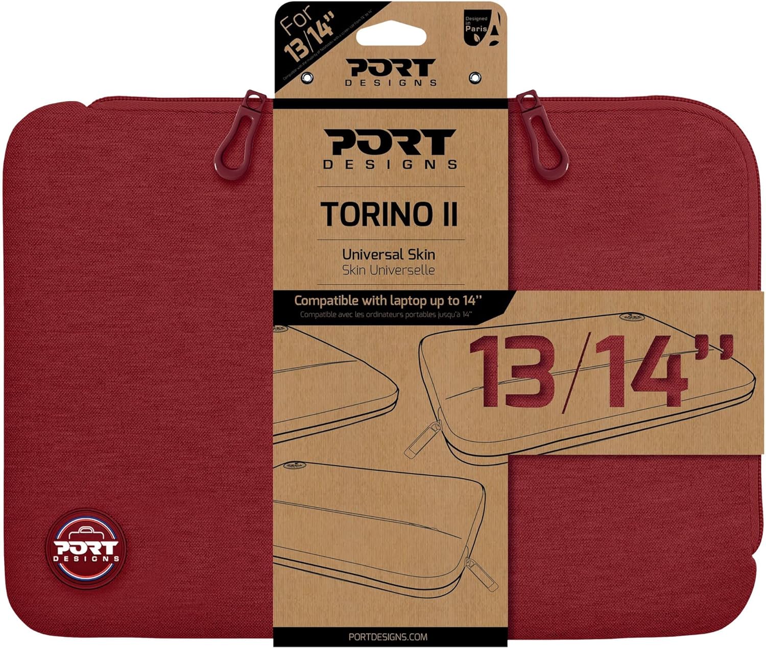 Port Designs Torino 2 13/14 inch case