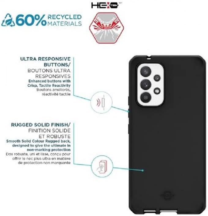 SPECTRUM CASE Galaxy A53 BlackSoft bag - BTOB