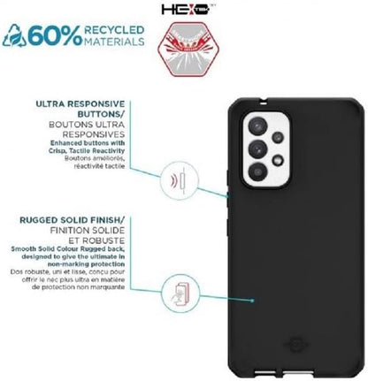 SPECTRUM CASE Galaxy A53 BlackSoft bag - BTOB