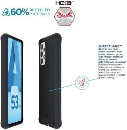 SPECTRUM CASE Galaxy A53 BlackSoft bag - BTOB