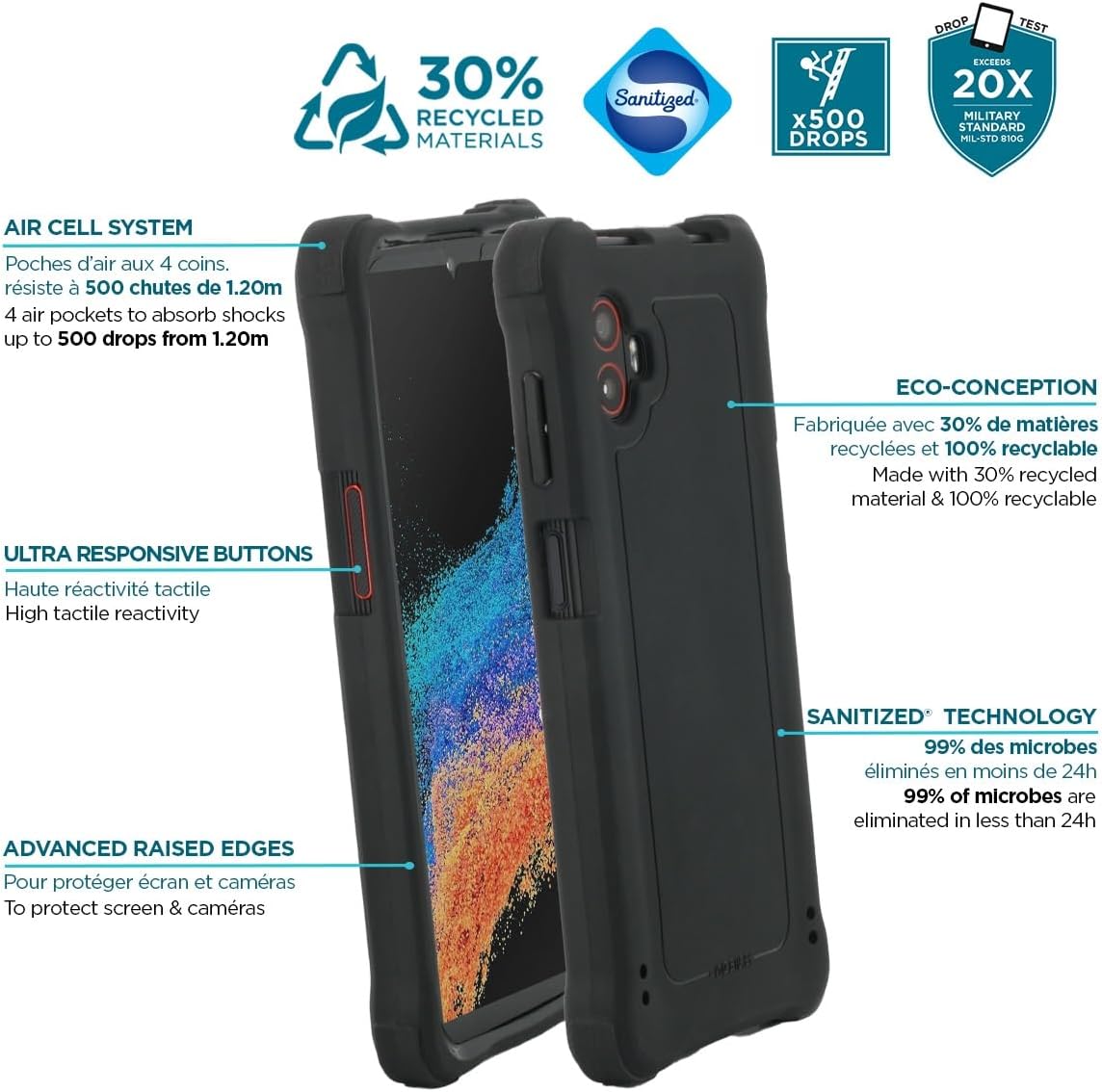 Mobilis PROTECH Case Galaxy XCover 6 Pro - Soft ba