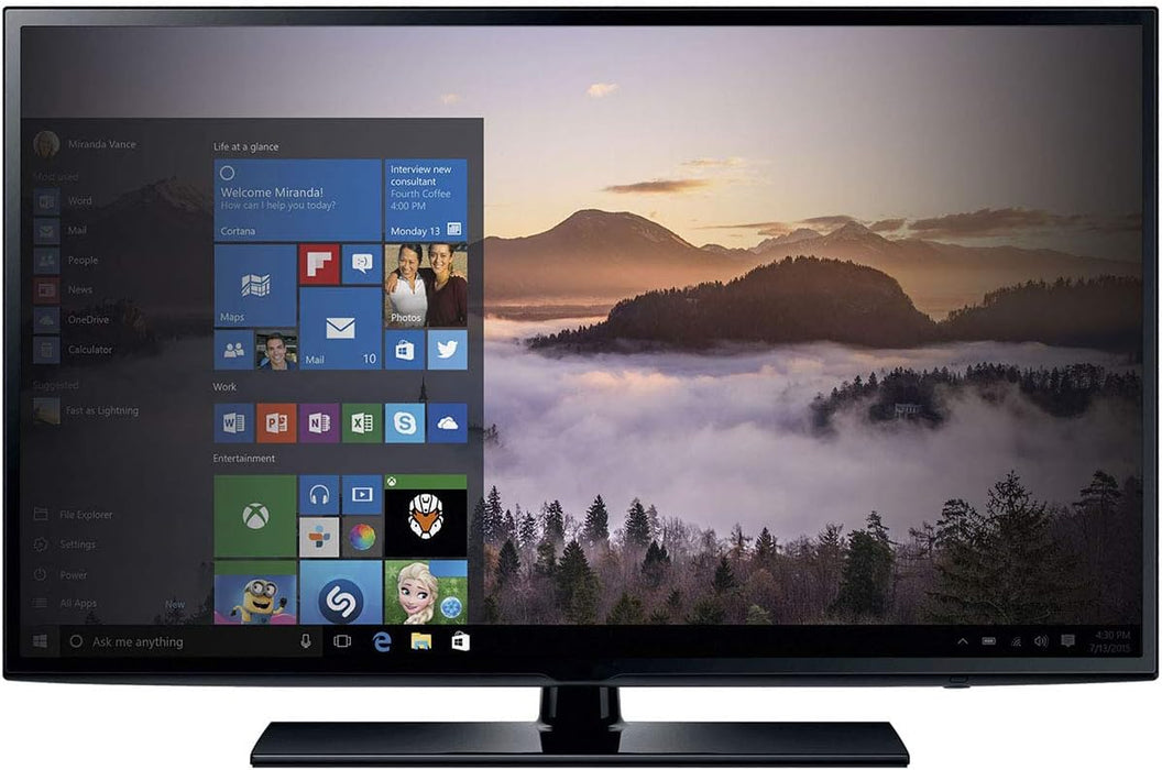 Mobilis Privacy Screen Protector for Fixed Screen/Laptop transparent 24" (16:9