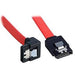 LINDY 33456 0.5m Internes SATA-Kabel 0,5m - SATA-Kabel mit abgewinkeltem Latch-Stecker