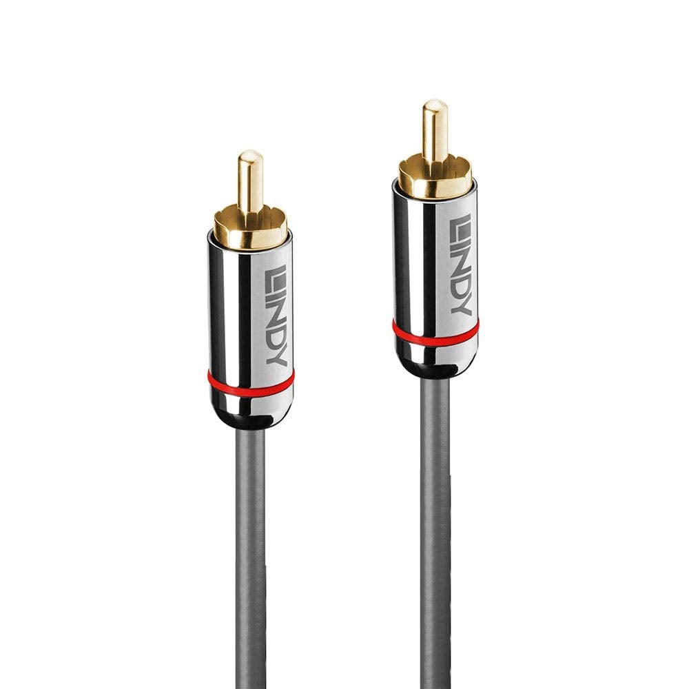 LINDY Audiokabel Digital Koaxial 3.5mm Cromo line
