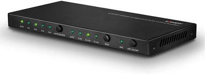 LINDY 38249 4 Port HDMI 2.0 18G Switch with Audio