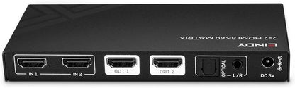 Lindy 2x2 HDMI 8K60 Matrix