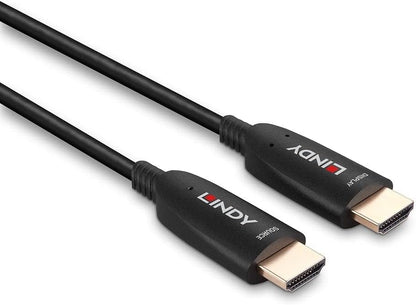 LINDY 38511 Glasfaser-Hybrid-HDMI-Kabel (8K60, 15 m