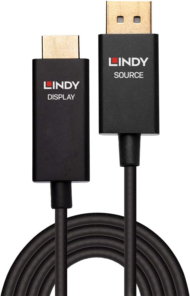 LINDY - Cavo attivo da DisplayPort a HDMI con HDR