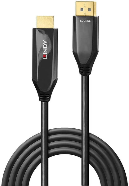 LINDY 1m Active DisplayPort 1.4 to HDMI 8K60 Cable