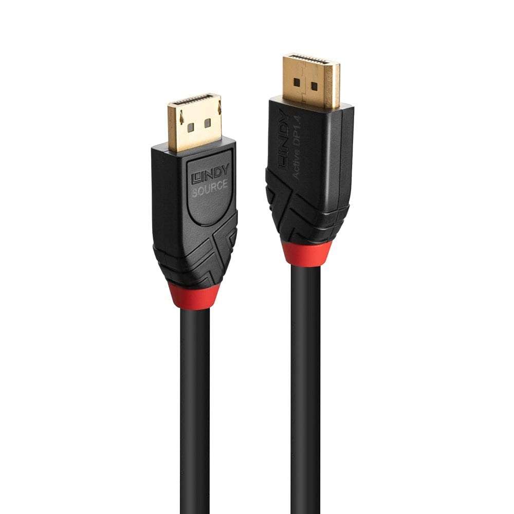 LINDY 10m DisplayPort 1.4 Active Cable